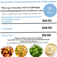 Firefly Bagels food