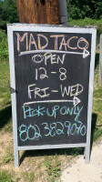 Mad Taco menu