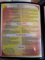 Don Jose Unique Mexican Grill menu