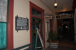 The Willow Steakhouse Saloon outside