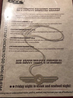 Old Montana And Grill menu