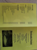 Teriyaki Town menu