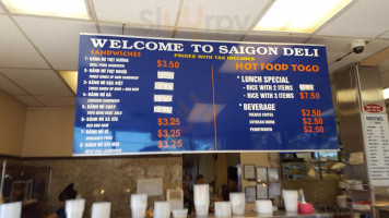 Saigon Deli inside