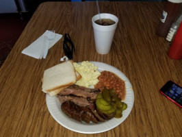 Longoria's Bbq food