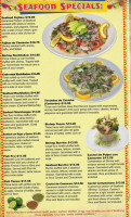 Fiesta Las Margaritas menu