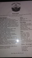 Goose And Hog's menu