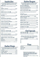 Waterfront Mary's menu