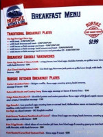 Norske Kitchen And Kru menu