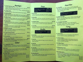 Naung Mai Thai Kitchen menu