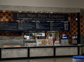 East West Pizza inside