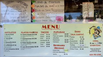 Tacos Don Riky menu