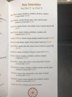 Kwench Juice Cafe menu