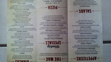 The Loretta Steakhouse menu