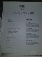 Bonefish Grill menu