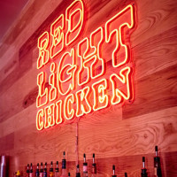 Red Light Chicken food