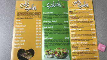 On The Fly Deli Grill menu