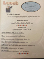 Cafe Regis menu