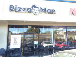 Pizza Man outside