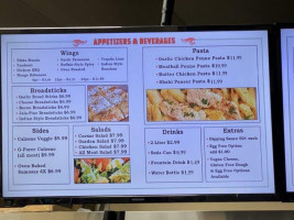 Pizza Twist menu