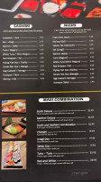 Tokyo Thai Sushi Hibachi menu