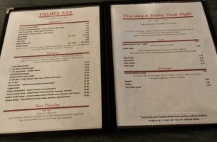 Palmer menu