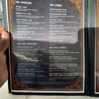 Ashirvad Indian Cuisine menu