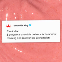 Smoothie King food