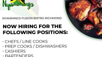 Nyammings Fusion Bistro food