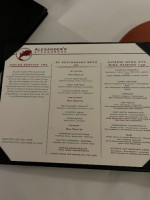 Alexander's Steakhouse menu
