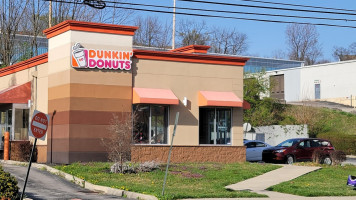 Dunkin' outside