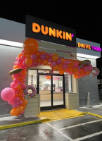 Dunkin' outside