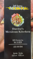 Davito's Mexican Kitchen food