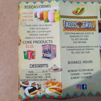 Tacos And Grill Mexican Cuisine 2 menu