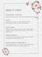 Downtown 124 menu