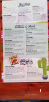 Puebla Viejo menu