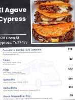 El Agave Cypress food