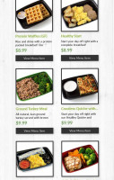 Healthy Coast Meals food