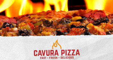 Cavura Pizza food