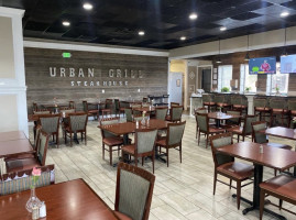 Urban Grill Steakhouse food