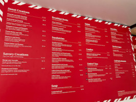 Chobani Soho menu