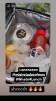 Micheladas Olmos food