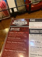John's And Grille menu