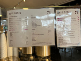 Ceres Cafe food