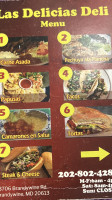 Las Delicias (comida Hispana) menu