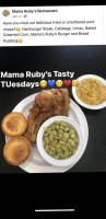 Mama Ruby's food