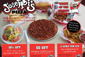 Joseppi's Pizza food