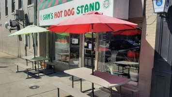 Sam's Hotdog Stand East Lexington inside