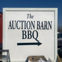 The Auction Barn Bbq outside