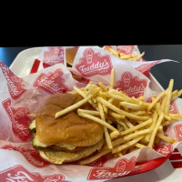 Freddy's Frozen Custard Steakburgers food