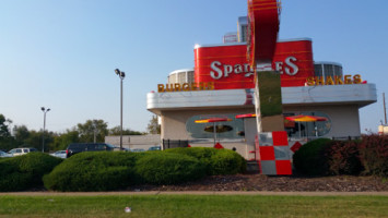 Spangles outside